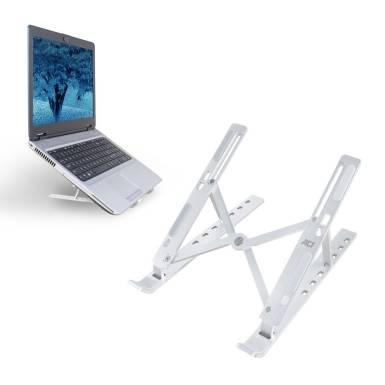 ACT AC8120 Összecsukható laptop állvány alumínium 6 pozícióban állítható magasságú AC8120 ACT AC8120 Összecsukható laptop állvány alumínium 6 pozícióban állítható magasságú AC8120