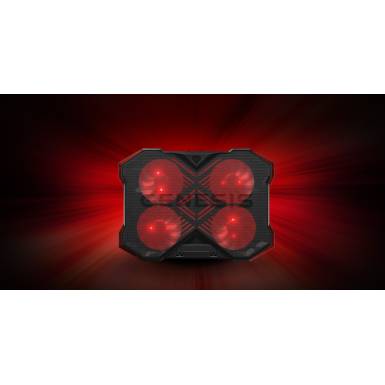 Genesis OXID 260 Notebook Hűtő Red/Black NHG-2075 Genesis OXID 260 Notebook Hűtő Red/Black NHG-2075