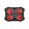 Genesis OXID 260 Notebook Hűtő Red/Black NHG-2075