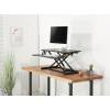 EQuip Ergonomic Sit/Stand Riser Black 650840
