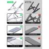 UGREEN Notebook hűtő Silver 40289