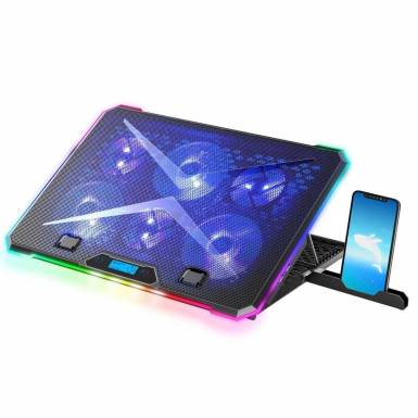 Evolveo Ania 9 RGB állítható Notebook Hűtő Black ANIA9 Evolveo Ania 9 RGB állítható Notebook Hűtő Black ANIA9