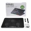 Evolveo Ania 9 RGB állítható Notebook Hűtő Black ANIA9