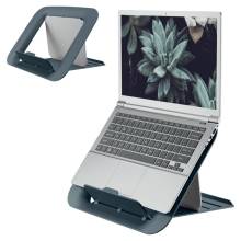 Leitz Ergo Cosy laptop &aacute;llv&aacute;ny 80%-ban &uacute;jrahasznos&iacute;tott műanyagb&oacute;l Grey 64260089