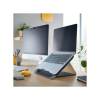Leitz Ergo Cosy laptop &aacute;llv&aacute;ny 80%-ban &uacute;jrahasznos&iacute;tott műanyagb&oacute;l Grey 64260089