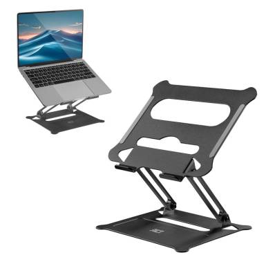 ACT AC8140 Összecsukható alumínium laptop állvány fokozatmentes magasságállítással AC8140 ACT AC8140 Összecsukható alumínium laptop állvány fokozatmentes magasságállítással AC8140