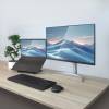 ACT AC8145 Összecsukható laptop állvány 5 állítható magasságú pozícióval AC8145