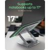 Raidsonic IcyBox IB-NH300-R Height adjustable & rotatble notebook stand for notebooks up to 17" IB-NH300-R