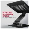 AXAGON STND-LRB stand with 360° rotation for laptops and tablets Black STND-LRB