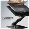 AXAGON STND-LRB stand with 360° rotation for laptops and tablets Black STND-LRB