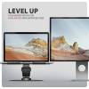 AXAGON STND-LRB stand with 360° rotation for laptops and tablets Black STND-LRB