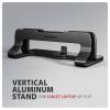 AXAGON STND-VB vertical stand for laptops and tablets Black STND-VB