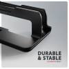 AXAGON STND-VB vertical stand for laptops and tablets Black STND-VB