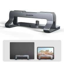 AXAGON STND-VG vertical stand for laptops and tablets Grey STND-VG AXAGON STND-VG vertical stand for laptops and tablets Grey STND-VG