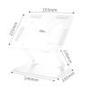 Media-Tech MT2661W Állítható ergonomikus laptopállvány White MT2661W