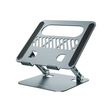 Conceptronic THANA10G Foldable Laptop Stand Adjustable Height Grey THANA10G Conceptronic THANA10G Foldable Laptop Stand Adjustable Height Grey THANA10G