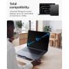 Spigen LD201-S8 Slim Fold Non Adhesive Laptop Stand Black AMP11117