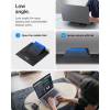 Spigen LD201-S8 Slim Fold Non Adhesive Laptop Stand Black AMP11117