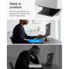 Spigen LD201-S10 Slim Fold Non Adhesive Laptop Stand Black AMP11119