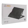 SBOX CP-12 Notebook hűtő Black CP-12