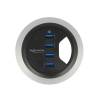 DeLock In-Desk Hub 4 Port USB 3.0 62868