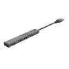 Trust Halyx Aluminium 4-Port Mini USB Hub Silver 23786