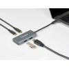 DeLock External USB 3.2 Gen 2 USB Type-C Hub with 2x USB Type-A and 2 x USB Type-C 63260