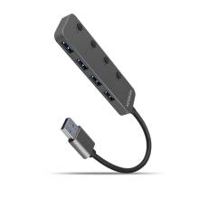AXAGON HUE-MSA USB3.2 Hub 4-port metal Silver HUE-MSA AXAGON HUE-MSA USB3.2 Hub 4-port metal Silver HUE-MSA