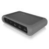Raidsonic IcyBox IB-HUB801-TB4 4-port hub with Thunderbolt 4 interface and up to 8K@30 Hz video output IB-HUB801-TB4