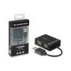 Conceptronic 4-Port USB 2.0 HUB Black C4PUSB2