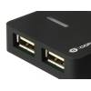 Conceptronic 4-Port USB 2.0 HUB Black C4PUSB2