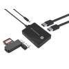 Conceptronic 4-Port USB 3.0/2.0 HUB Black HUBBIES10B