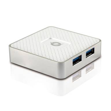 Conceptronic  4-Port USB 3.0 HUB White HUBBIES03W