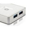Conceptronic  4-Port USB 3.0 HUB White HUBBIES03W