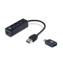 Conceptronic  4-Port USB 3.0 HUB Black HUBBIES04B