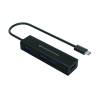 Conceptronic 4-Port USB-C HUB Black HUBBIES07B