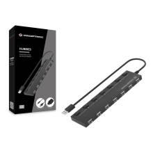 Conceptronic  7-Port USB 2.0 HUB Black HUBBIES08BP