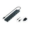 Conceptronic 7-Port USB 2.0 HUB Black HUBBIES08BP