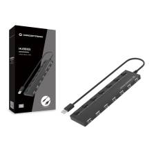 Conceptronic  7-Port USB 2.0 HUB Black HUBBIES08B