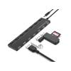 Conceptronic 7-Port USB 2.0 HUB Black HUBBIES08B