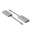 Club3D USB Gen2 Type-C to 10Gbps 4x USB Type-A Hub Silver CSV-1547