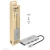 Club3D USB Gen2 Type-C to 10Gbps 4x USB Type-A Hub Silver CSV-1547