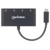 Manhattan 4-Port USB 3.2 Gen 1 Hub Black 162746