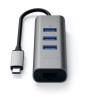 Satechi Type-C 2 in 1 USB HUB with Ethernet Space Grey ST-TC2N1USB31AM