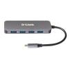 D-Link DUB-2340 USB-C to 4-Port USB 3.0 Hub DUB-2340