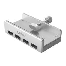 Orico Aluminum Alloy 4 Port USB3.0 Clip-type HUB Silver ORICO-MH4PU-SV-BP