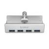 Orico Aluminum Alloy 4 Port USB3.0 Clip-type HUB Silver ORICO-MH4PU-SV-BP