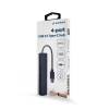 Gembird 4-portos USB3.1 HUB Black UHB-CM-U3P4-01