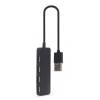 Gembird UHB-U2P4-06 4-portos USB2.0 HUB Black UHB-U2P4-06
