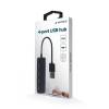 Gembird UHB-U2P4-06 4-portos USB2.0 HUB Black UHB-U2P4-06